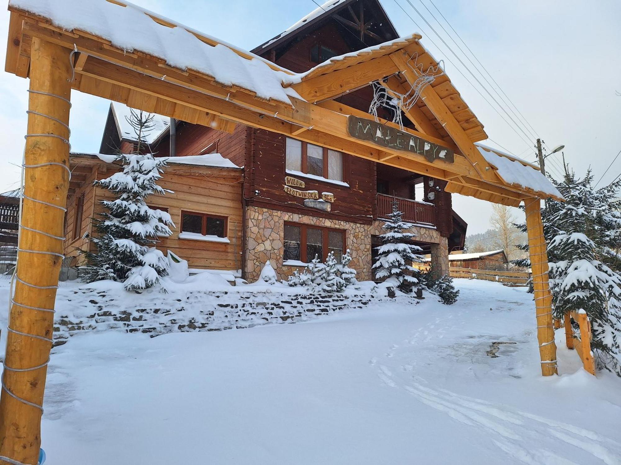 Willa Male Alpy 300 M Od Kompleksow Narciarskich Krynica-Zdrój Extérieur photo